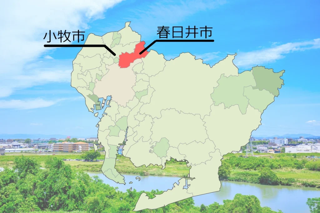 春日井市 市街地遠景