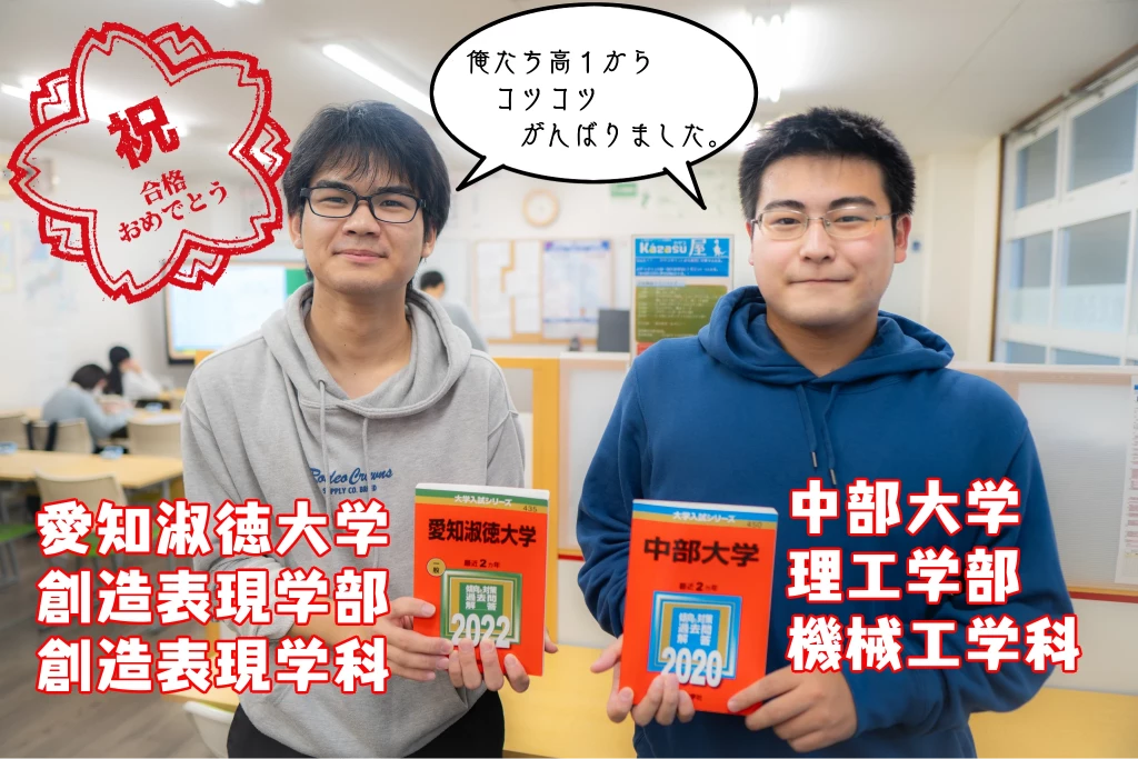 2024 愛知淑徳大学 中部大学合格