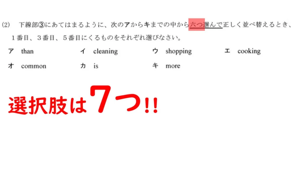 英語2(2)解説図