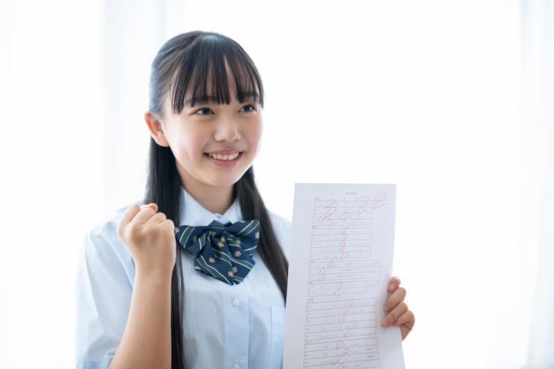 高校生のテストのふり返り